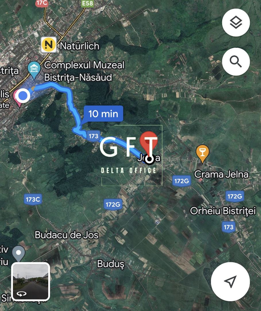 Teren extravilan 10000 mp, Jelna. - Poză 14