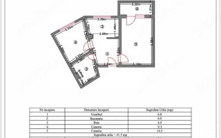 Apartament cu 2 camere, 42 mp, decomandat, zona Calvaria- Primăverii - Poză 9