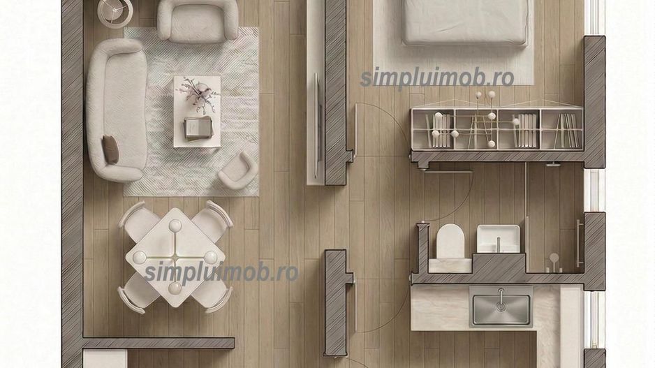 2 Camere Decomandat Centrala Proprie Langa Parcul IOR! - Poză 3