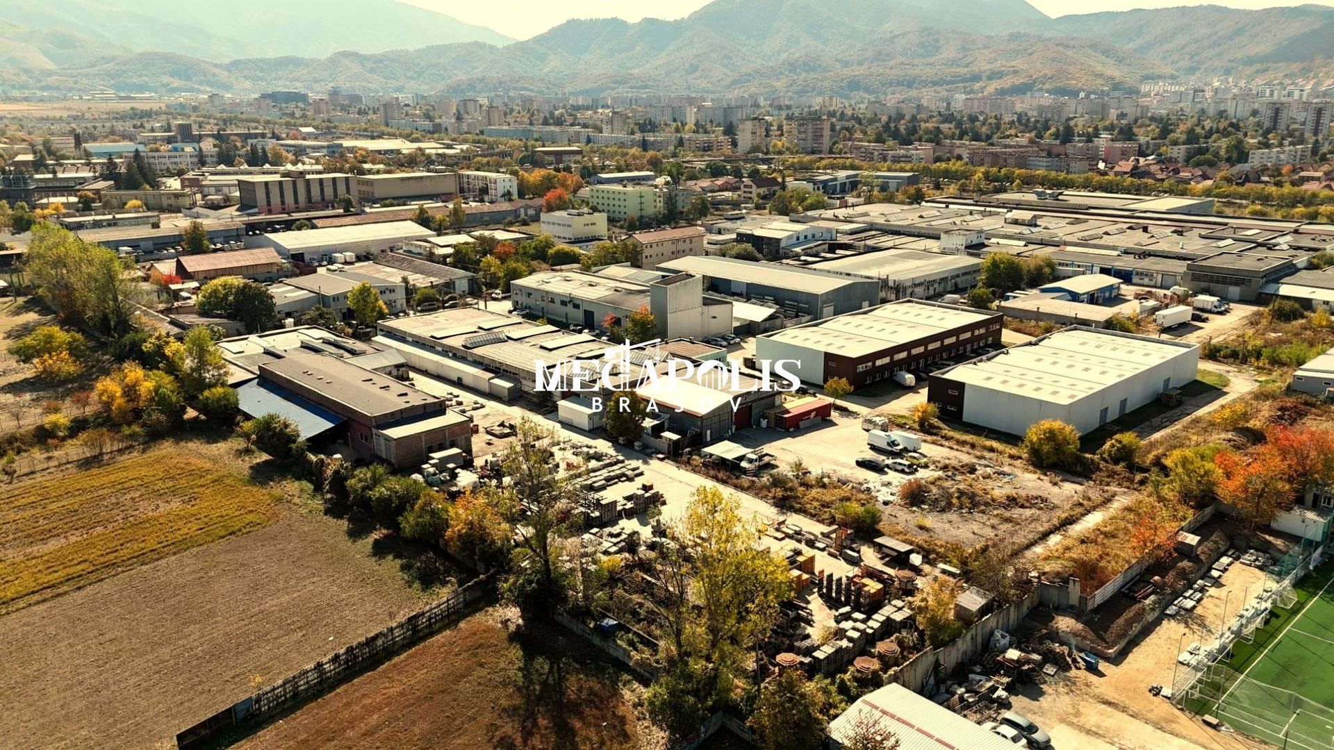 SPAȚIU INDUSTRIAL CU HALĂ ȘI DEPOZITARE - Poză 1