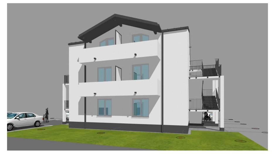 Apartament 2 camere,bloc NOU 50mp,zona 7Noiembrie 1 parcare - Poză 20