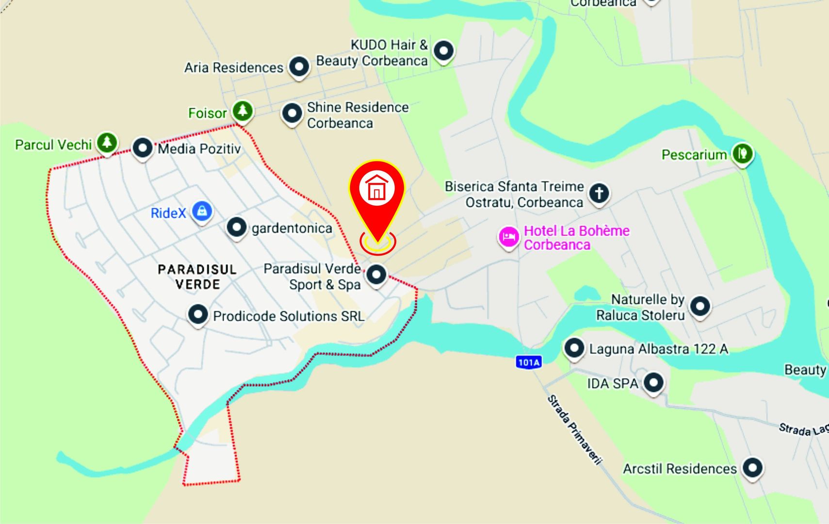 Teren de vanzare Corbeanca Paradisul Verde, parcelabil, utilitati, stb - Poză 1