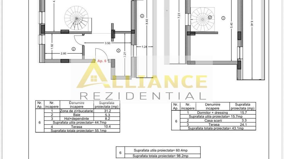 Apartament 2 camere - Biruintei - Popesti Leordeni - Poză 1