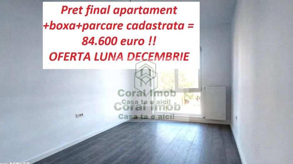 OFERTA doar luna Decembrie! 2camere, boxa, parcare, in Dobroesti! - Poză 1