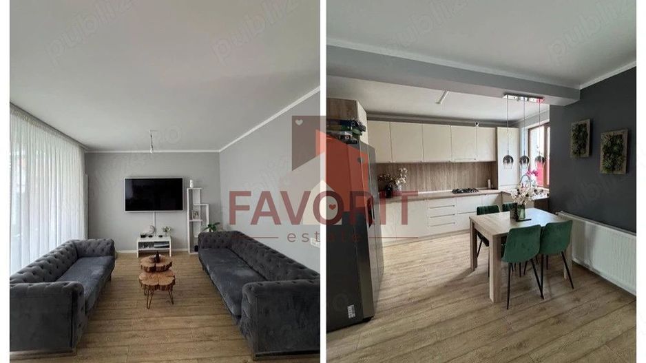 Duplex | P+M+Pod | Toate utilitatile | Mobilat si utilat | Sacalaz - Poză 3