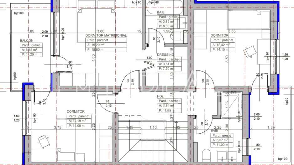 Casa Individuala Moderna cu 550 mp de curte, in Cartierul Tineretului - Schiță 12