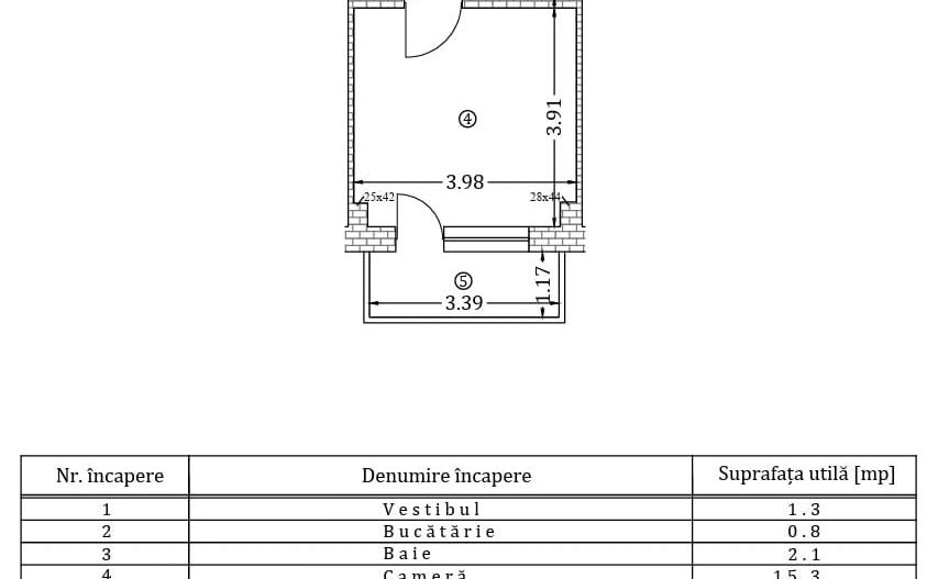 Garsoniera cu balcon, Bd. Ion Mihalache, etaj 3,  lift, Domenii - Poză 6