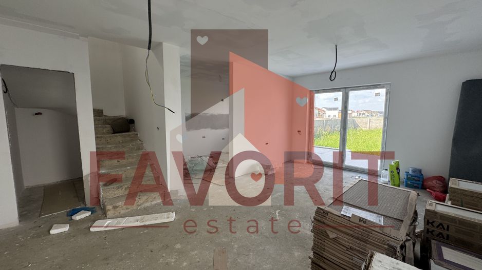 Duplex 5 camere ,despartit prin camera tehnica, finisat la cheie in Mosnita - Poză 4