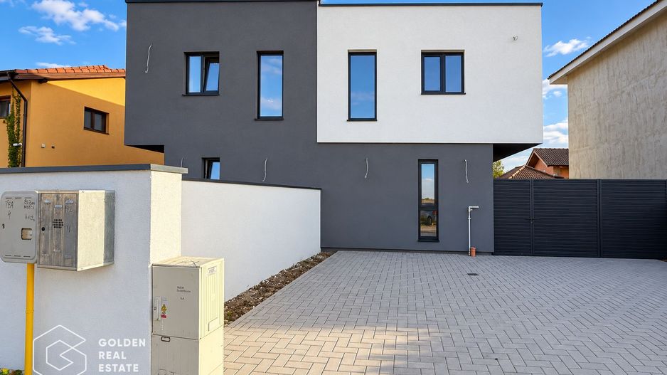 Duplex în Săcălaz, Unitate complet finisată, 108,9 mp utili - Poză 2
