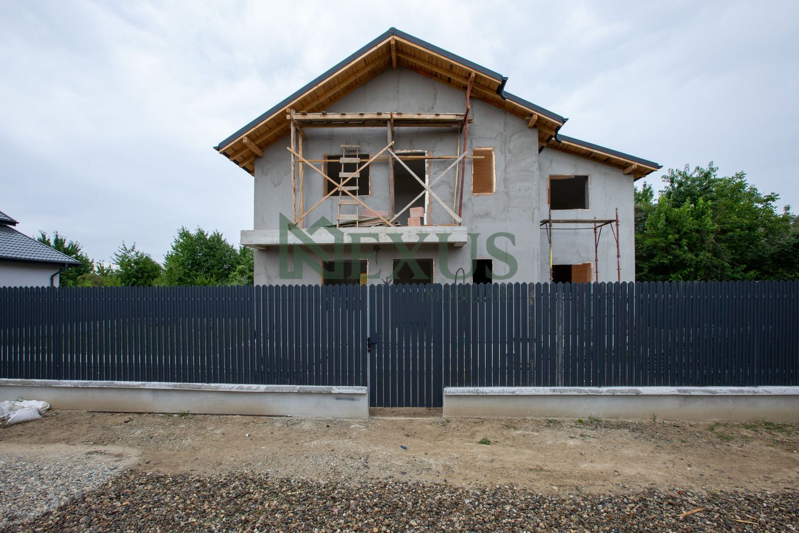 Casă Nouă P+1 de Vânzare – Șerbănești, Bacău Se preda la gri sau cheie - Poză 2