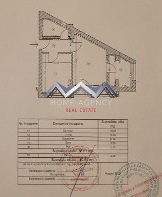 Apartament 2 camere Otopeni | mobilat și utilat - Schiță 8
