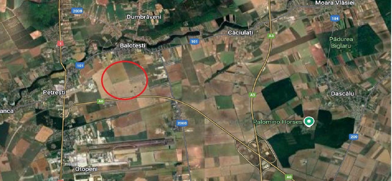 Oportunitate achizitie teren 55000 mp in Balotesti- Therme Bucuresti - Poză 3