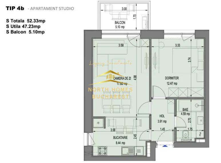 Apartament cu 2 Camere cu finalizare in 2025 - metrou Aurel Vlaicu - Poză 10