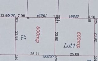 Teren Panoramic Superb, Paleu, Intravilan, 600-685mp - Schiță 3