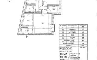 Apartament 3 camere nou | 77,4 mp | Terasă | Giurgiului | 2024 - Poză 27
