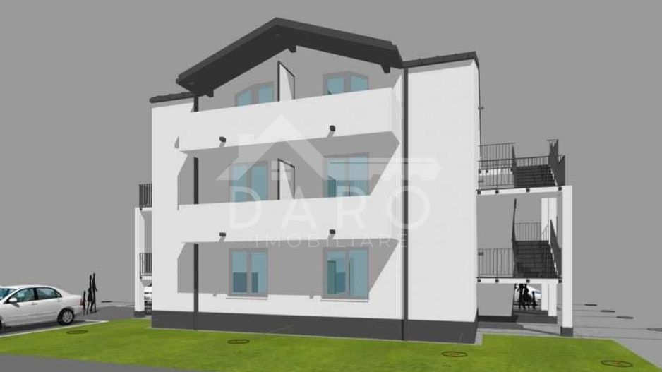 Vând ap bloc nou 2 cam 57 mp 2 balcoane parcare 7 Nov-Nordului 2 kmUMF - Poză 3