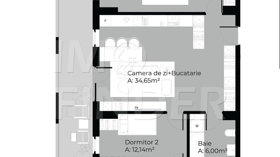 COMISION ZERO - Vanzare apartament 3 camere, zona Soporului/Gheorgheni - Poză 3