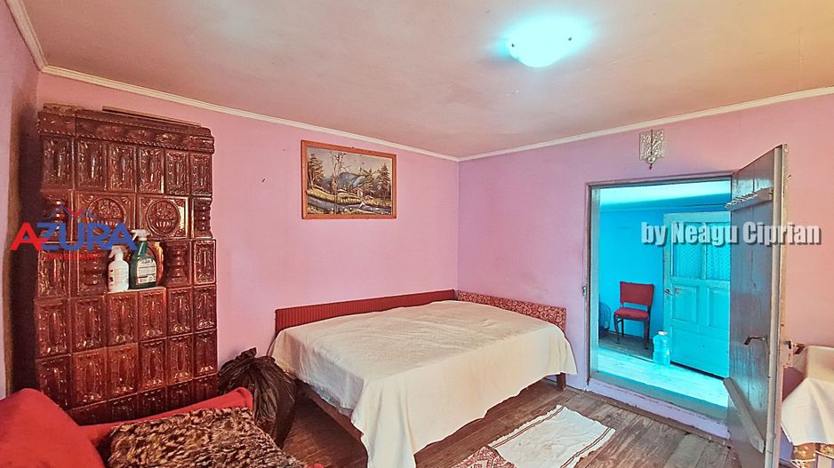 Casă 3 camere + 2.341 mp teren, zona centrală Recea, Argeș – 28.000 € - Poză 3
