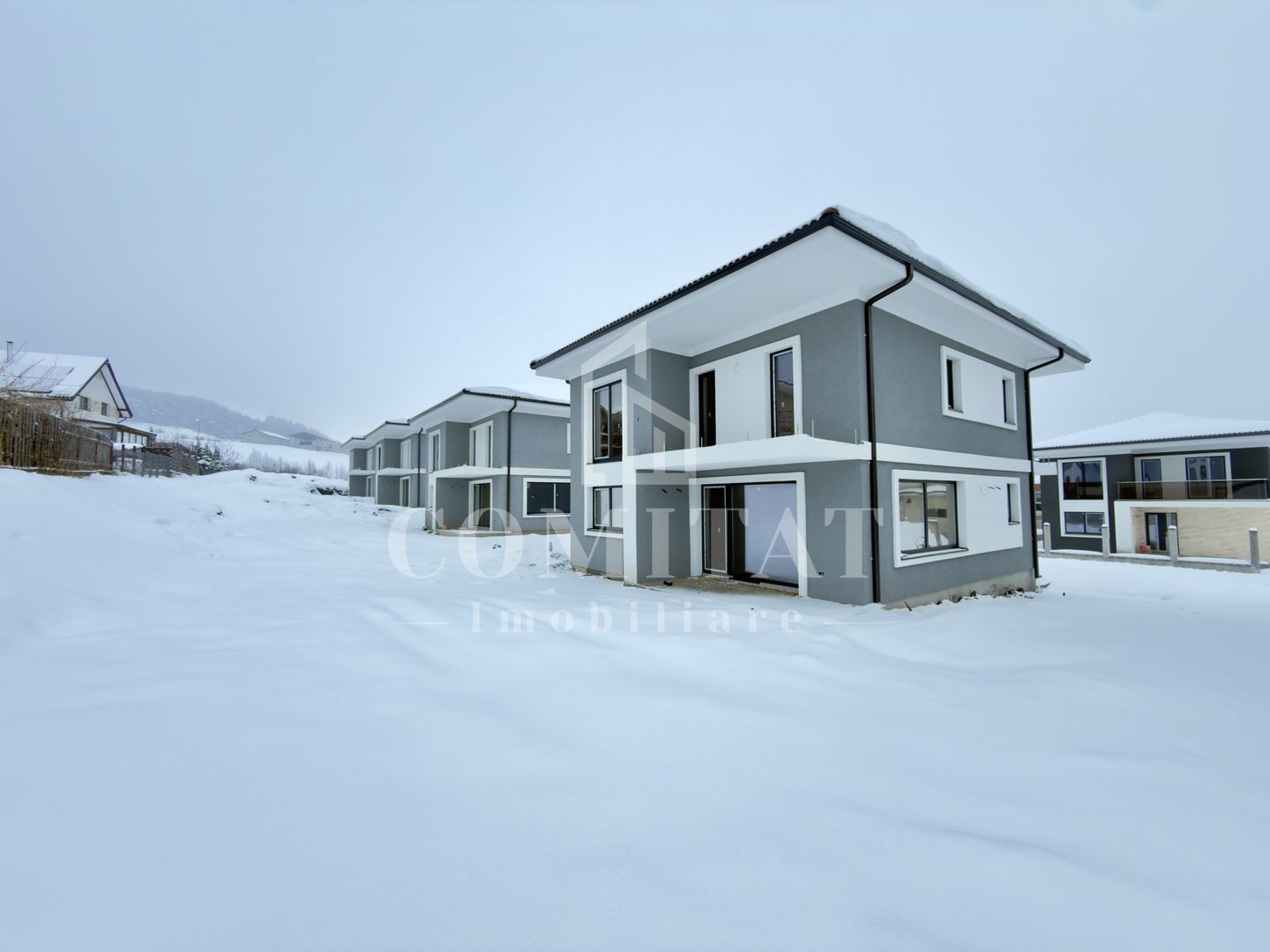 Nou pe piață | case cu 500 teren | ansamblu nou construit - Poză 4