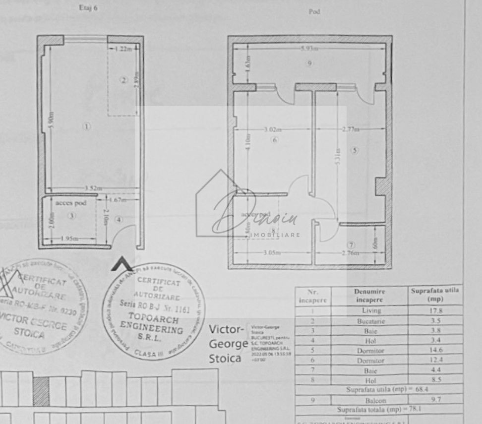 Apartament 3 camere Penthouse Vacaresti - bloc 2021 - COM 0% - Poză 2