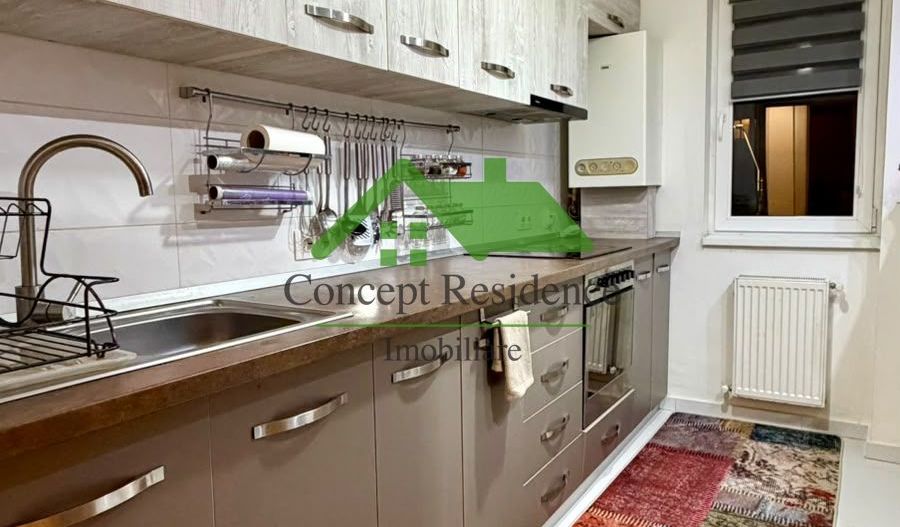2 camere, 62 mp cu balcon, etaj 2 – bloc cu lift - Poză 3