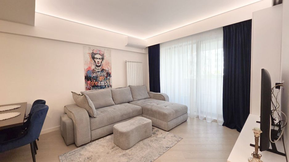 Chirie Apartament 2 camere I Cortina North I 1 Dormitor & 1 Birou - Poză 2