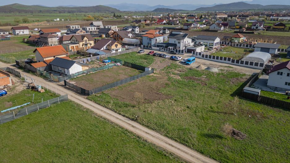 Teren 479 mp pentru construcții locuințe, Bod, utilități la stradă - Poză 9