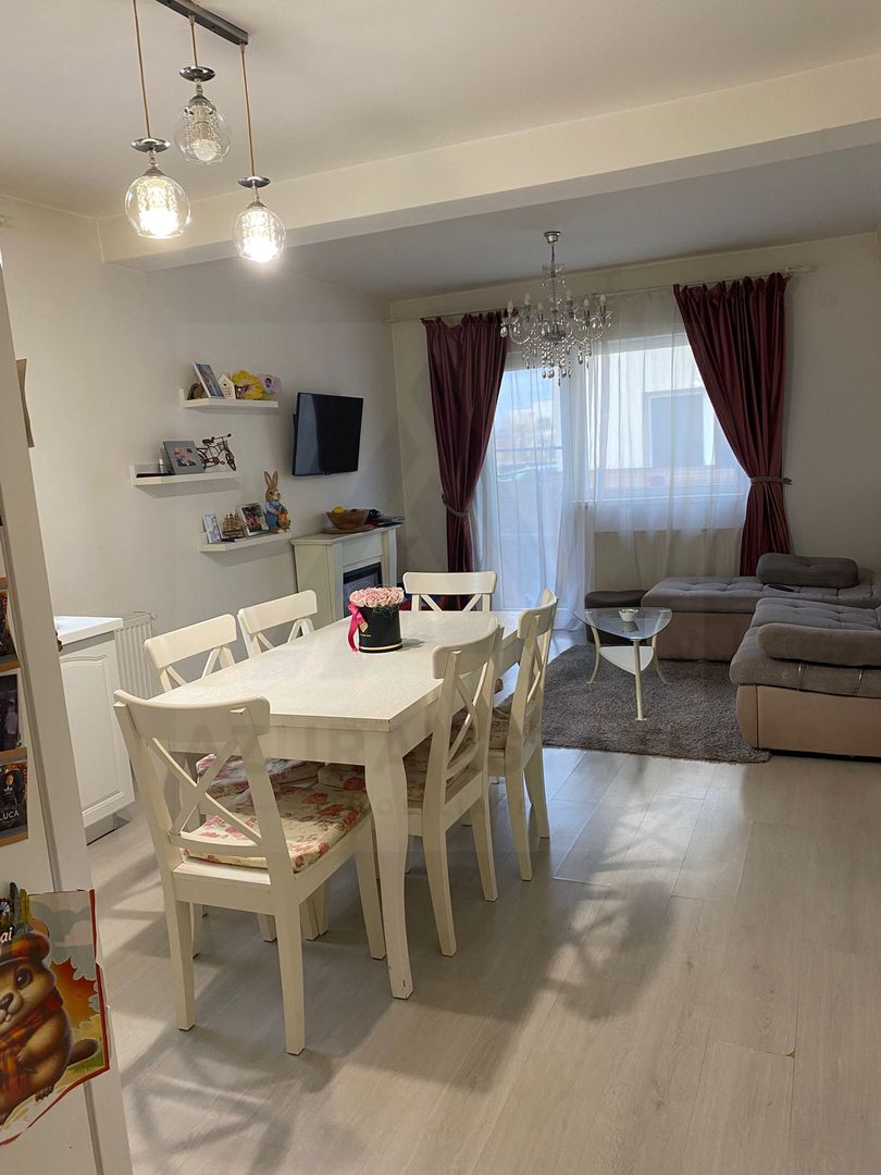 Apartament 3 camere 58,80 mp + curte proprie de vânzare – Șelimbăr - Poză 2