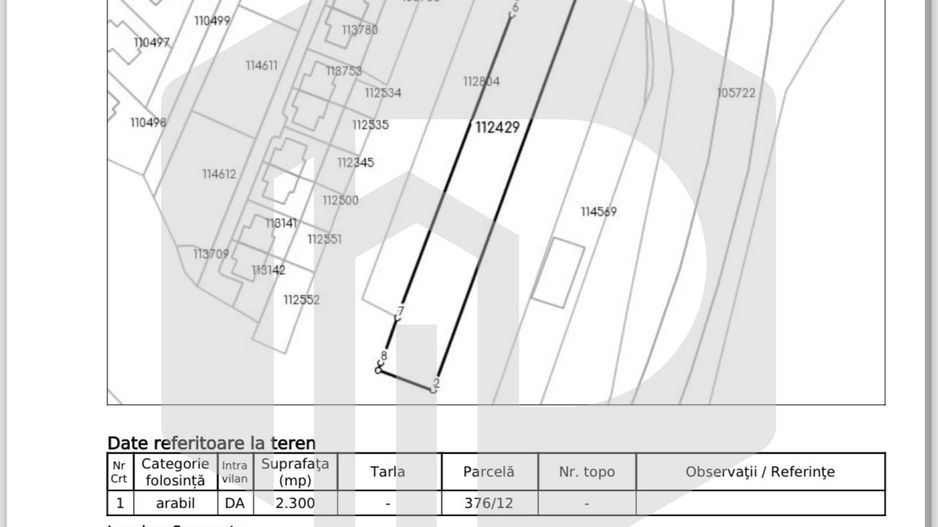 Teren intravilan de vanzare in Selimbar- 2300 MP - Poză 2