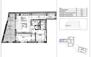 Apartament 3 camere ultracentral de inchiriat // Parcare // 85 mp - Poză 11