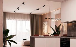 Apartament 4 camere 100 mp interior si terasa 55 mp Titan Pallady Parcul Teilor - Poză 3