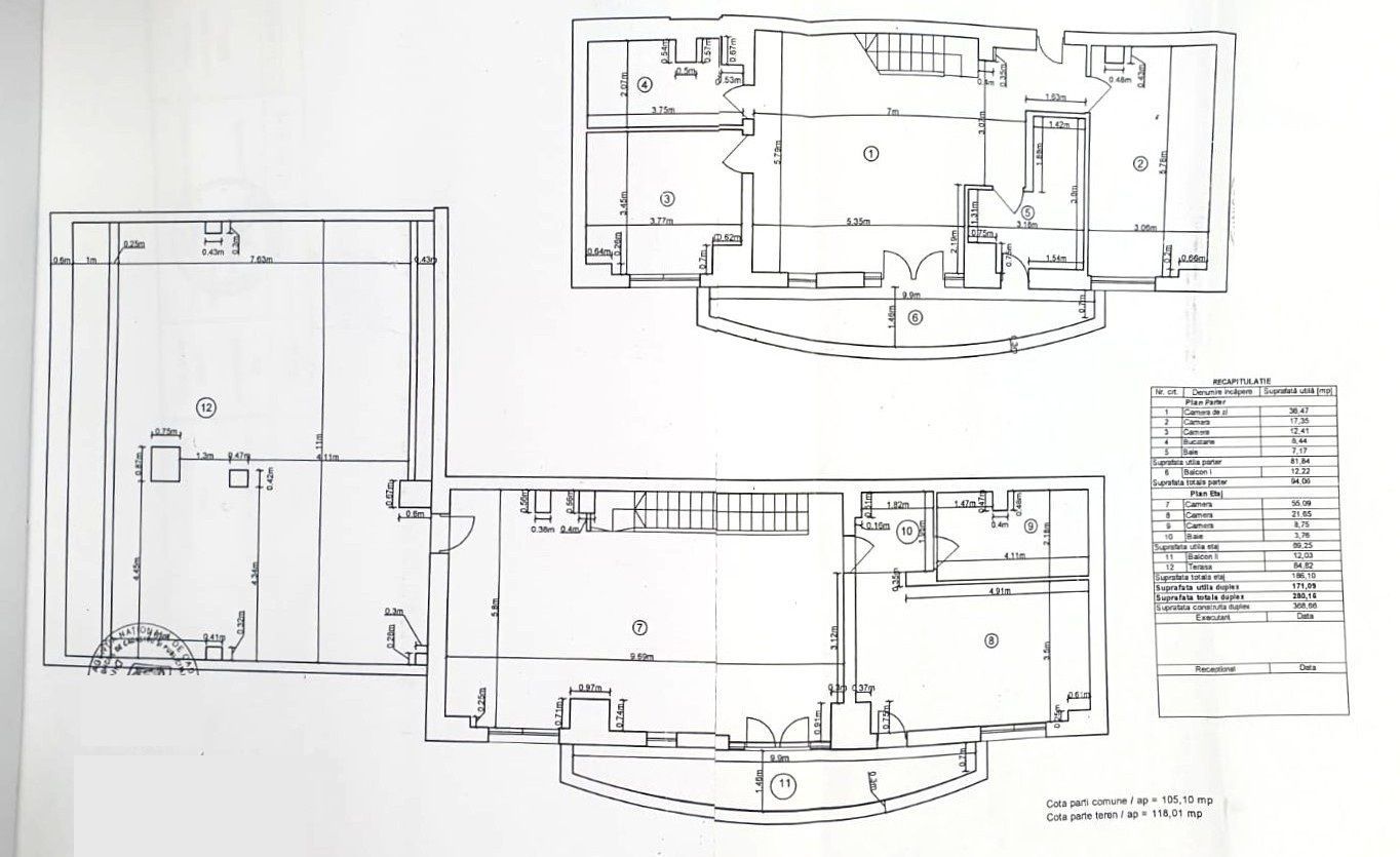 Duplex Superb 5 Camere 280mp cu Terasă 85mp Central Park-Parcul Circului - Poză 4