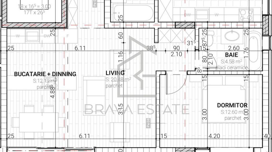 Apartamente 2 si 3 camere, balcon, parcare subteran, zona între lacuri - Poză 2