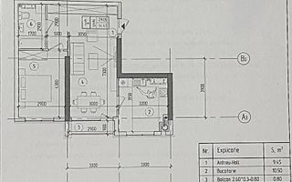 Vânzare, apartament, 1 camera + living, strada Nicolae Dimo, Durlești - Poză 4