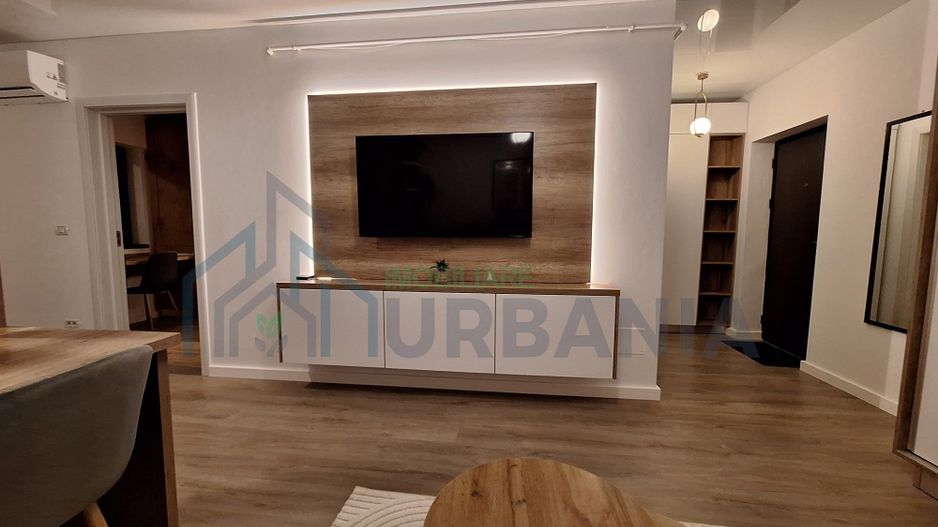 Apartament 1 cameră compartimentat, living și dormitor, Complex Adamant Nicolina, Iași - Poză 2