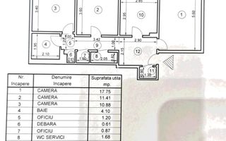 Decomandat Spatios Bagdasar Arseni Sos Berceni Sector 4 - Schiță 5