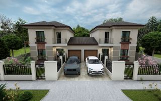 Duplex superb cu 5 camere despărțit prin garaj I Mosnita Noua - Poză 1