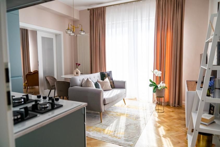Art Deco Vibes | Apartament 2 camere | Universitate – Calea Victoriei | 49 mp - Poză 1