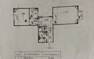 2 Camere | Decomandat | 6/10 | Contor Gaz | Creditabil | M Lujer 3 min - Schiță 8