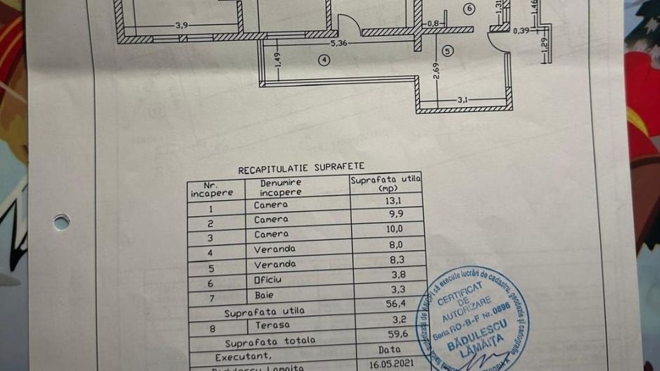 Casă 3 camere de vânzare – Baba Novac, teren 184 mp - Poză 10