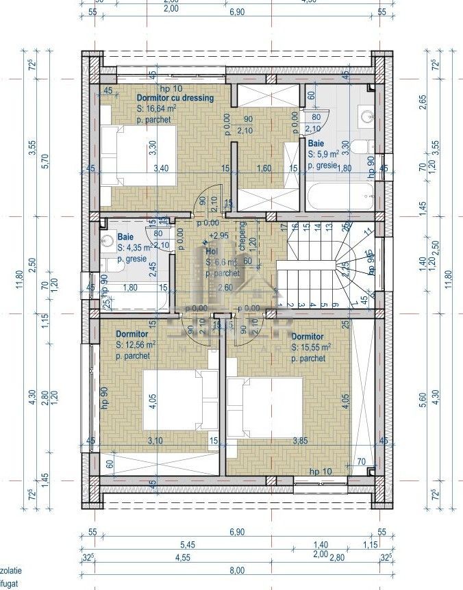 Casa unifamiliala/Teren 505 mp/CF. - Poză 6