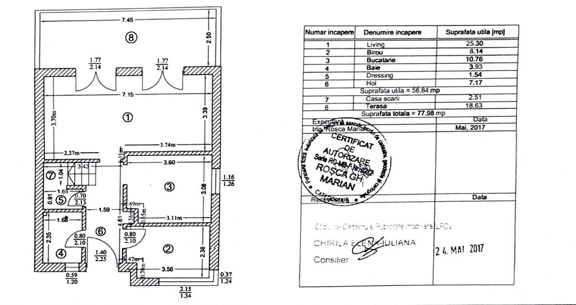 Casa tip duplex, 5 camere, Mogosoaia, P+1+Pod ! - Poză 46