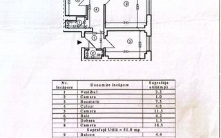 Apartament 2 camere Teiul Doamnei Lacul Tei - Schiță 30