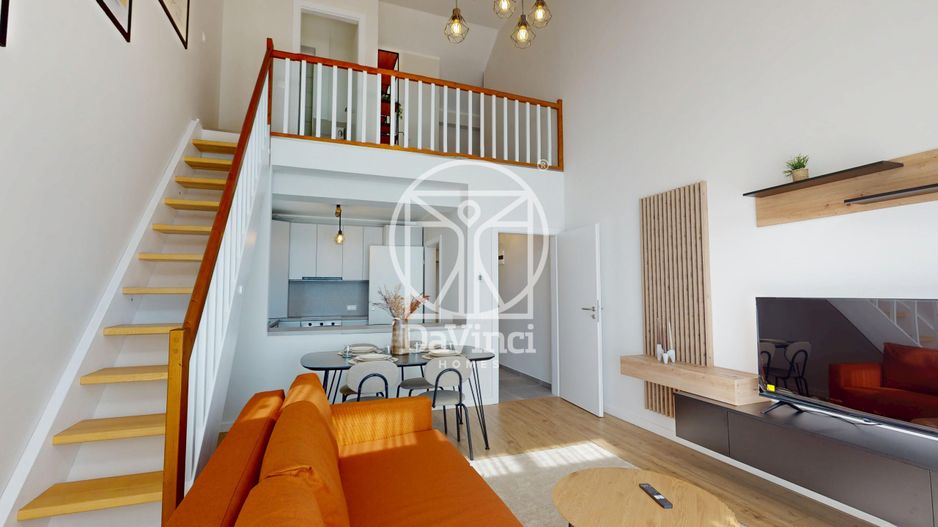 Penthouse 4 camere - mobilat si utilat - intabulat (WNCL-49F- DO-ap.7) - Poză 3