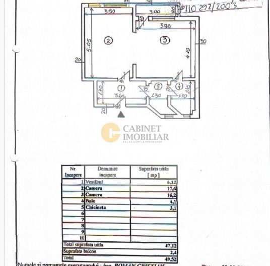 2 camere I Cismigiu - Conservator I Etaj 1 I Balcon deschis - Poză 18