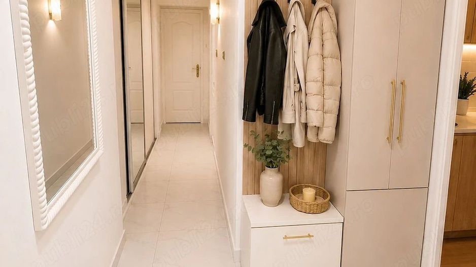 3 camere, 57 mp, renovat integral, mobilat, Titan - Poză 8