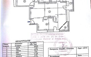 Apartament 3 camere Premium Clădire Regim Exclusiv lângă Ambasada Turciei - Schiță 10