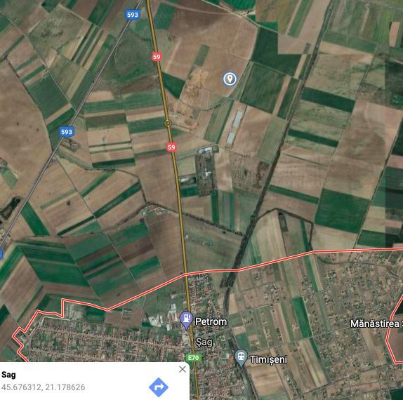 TEREN SAG 2 HA  CU FRONT STRADAL 56 ML LA SOSEA - Poză 5