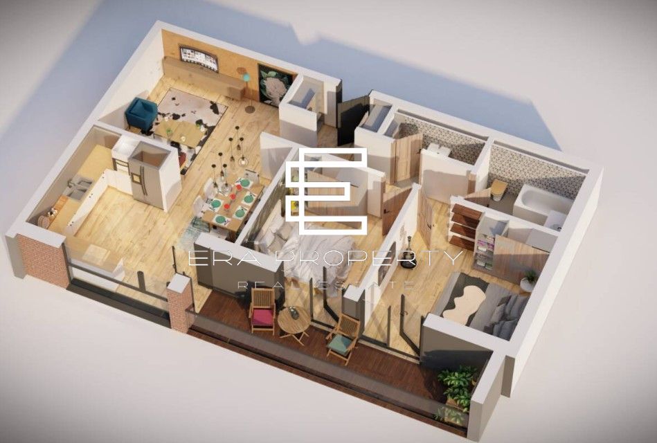 Apartament premium 3 cam, boxa, garaj-intabulat- Sibiu zona Alba Iulia - Poză 9