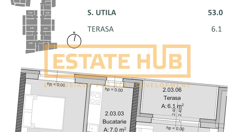 Apartament nou 2 camere BRD Mărăști | Comision 0% - Poză 2